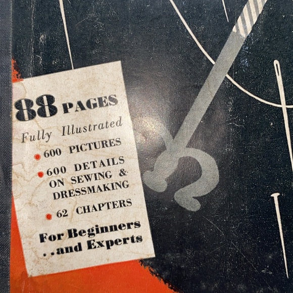 1940 Simplicity Sewing Book Fully Illustrated 600 Pictures - Picture 2 of 14